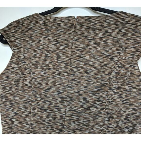 Calvin Klein Brown Spacedye Dress - Size 4 - EUC - Picture 4 of 6